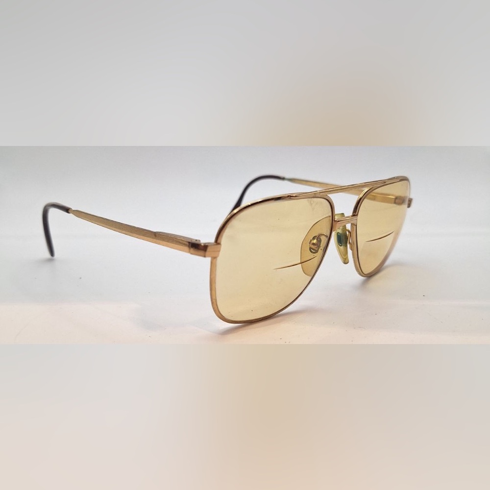 Vintage L’amy Westport Gold Pilot Sunglasses Frames Only